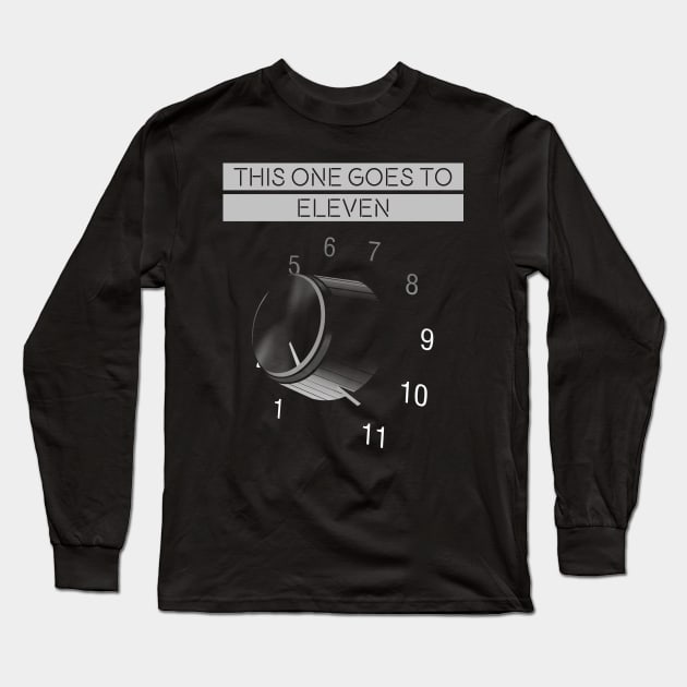 Turn it up Long Sleeve T-Shirt by Hoogie Tees